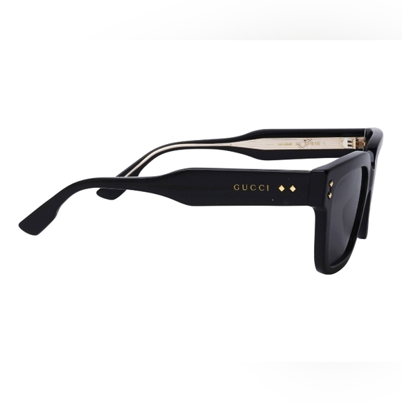 NEW GUCCI UNISEX SUNGLASSES GG1084S 001 BLACK GUCCI EYEWEAR - Picture 9 of 10